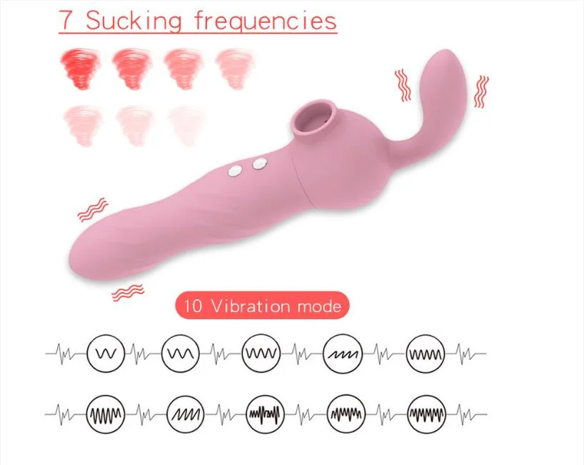 Female Sucking Vibrator External Stimulation Massage Masturbation Sex Toys