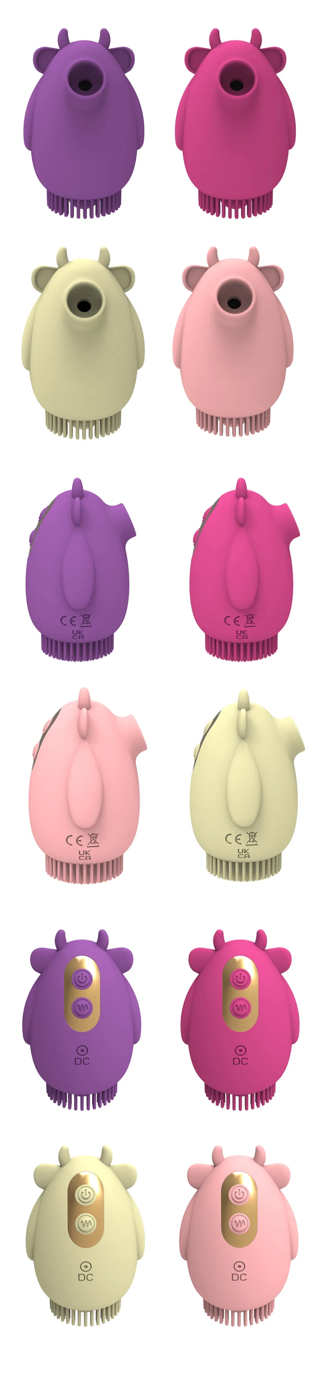 Made in China G-Spot Sex Toys for Woman Nipple Sucking Clitoral Stimulator Sex Licking Tongue Vibrating Sucker Vibrator for Woman