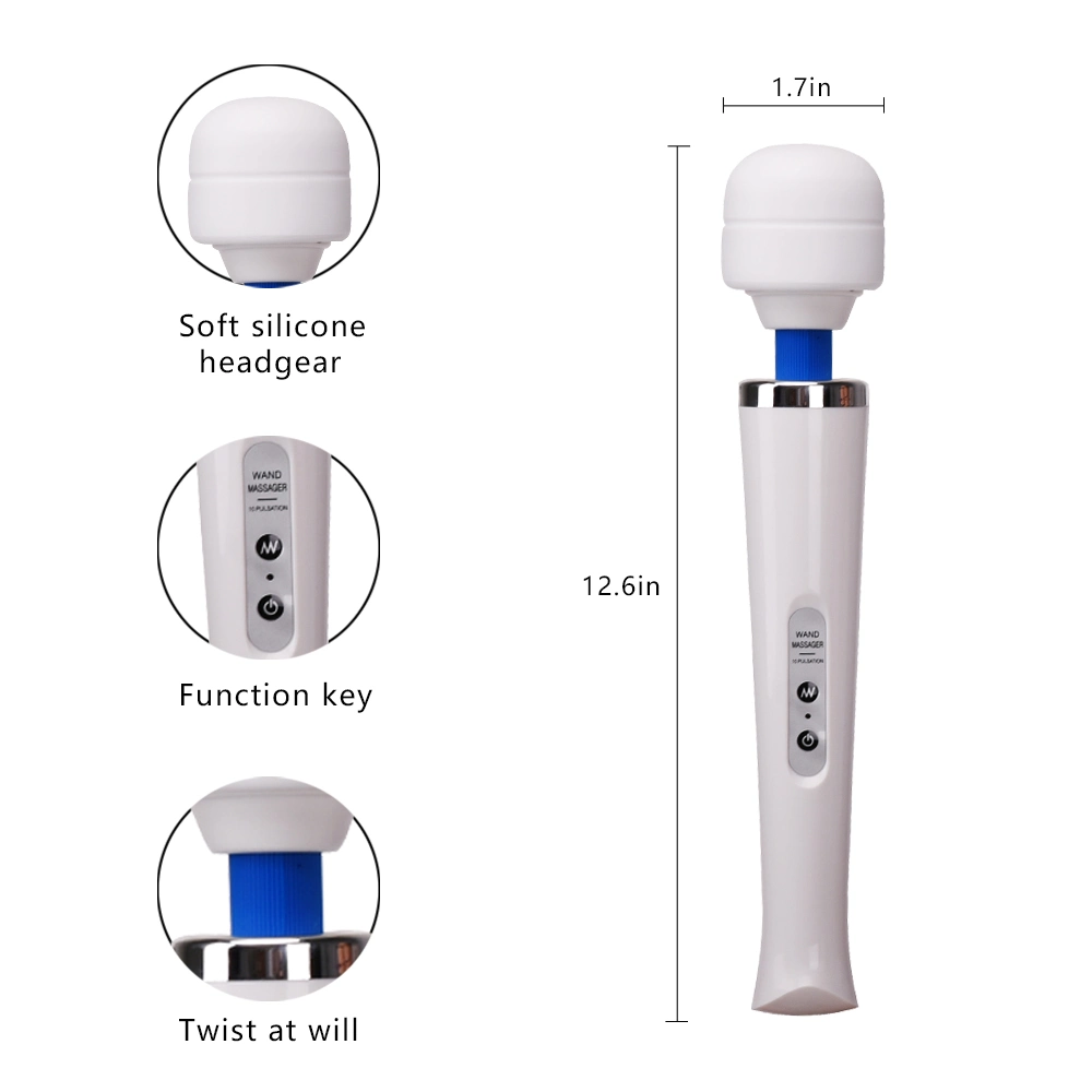 Clitoris Stimulator Massage Masturbation Mini AV Wand Vibrator Sex Toy for Women